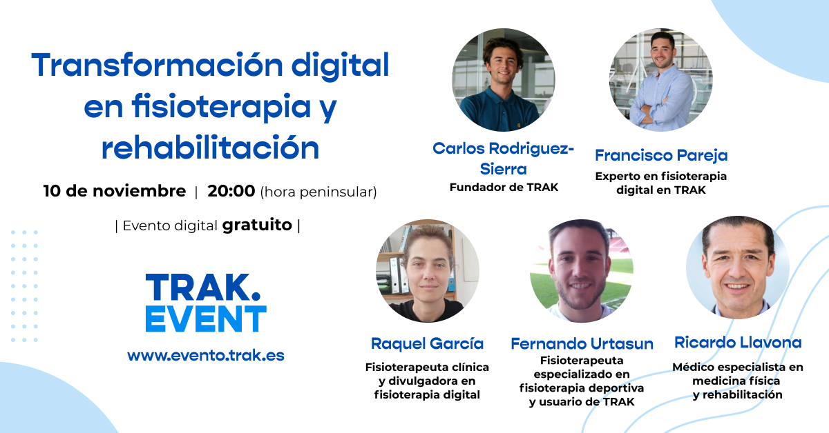 Transformación digital en fisioterapia y rehabilitación Ponentes del evento